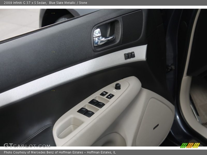 Blue Slate Metallic / Stone 2009 Infiniti G 37 x S Sedan