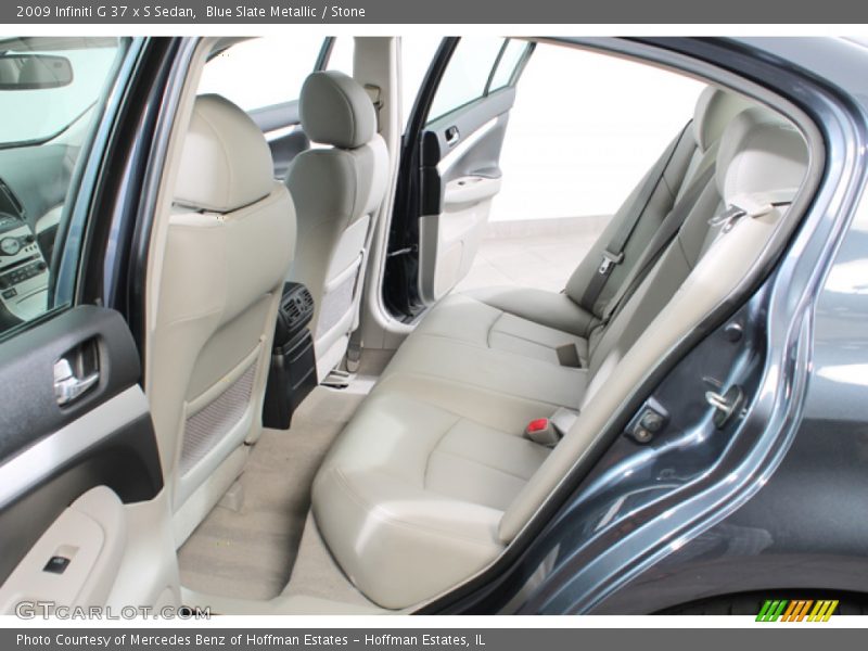 Blue Slate Metallic / Stone 2009 Infiniti G 37 x S Sedan