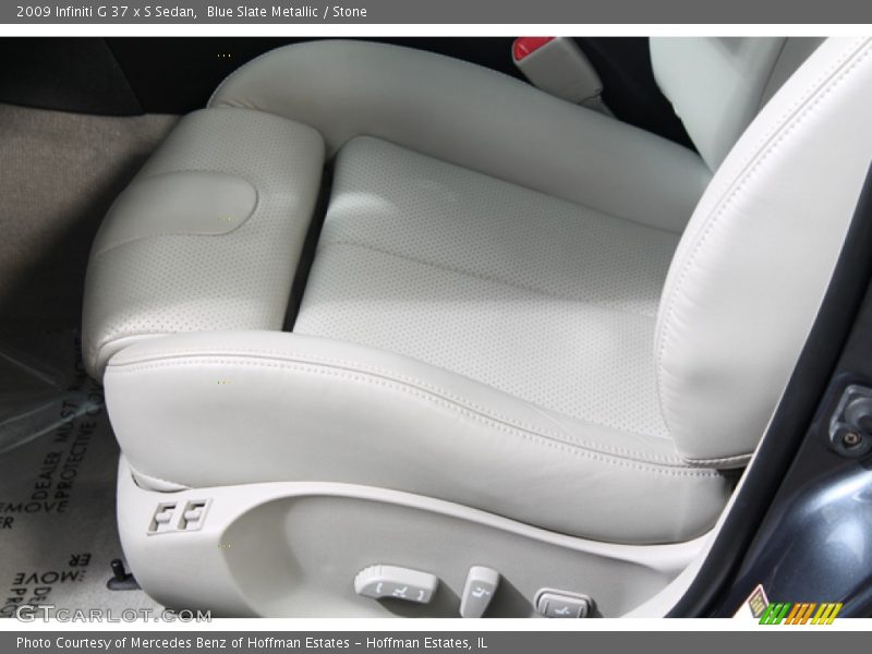 Blue Slate Metallic / Stone 2009 Infiniti G 37 x S Sedan