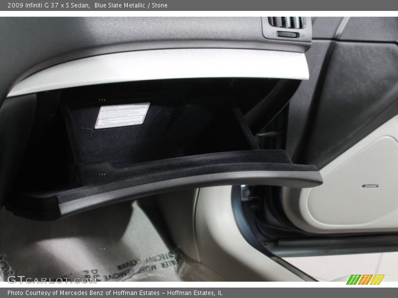 Blue Slate Metallic / Stone 2009 Infiniti G 37 x S Sedan