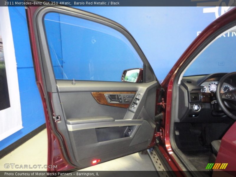 Barolo Red Metallic / Black 2011 Mercedes-Benz GLK 350 4Matic