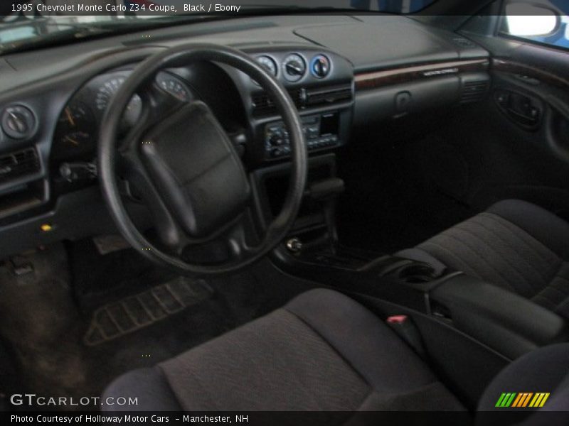 Ebony Interior - 1995 Monte Carlo Z34 Coupe 