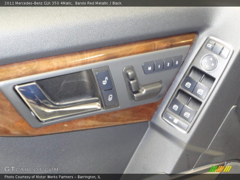 Barolo Red Metallic / Black 2011 Mercedes-Benz GLK 350 4Matic