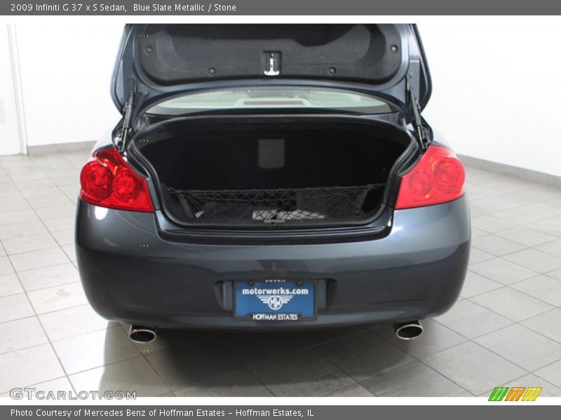 Blue Slate Metallic / Stone 2009 Infiniti G 37 x S Sedan