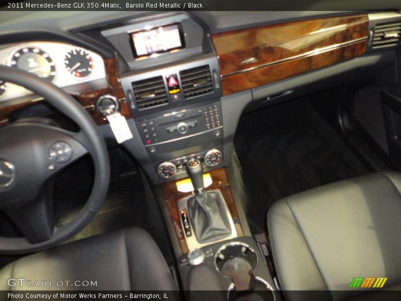 Barolo Red Metallic / Black 2011 Mercedes-Benz GLK 350 4Matic