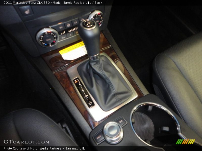 Barolo Red Metallic / Black 2011 Mercedes-Benz GLK 350 4Matic