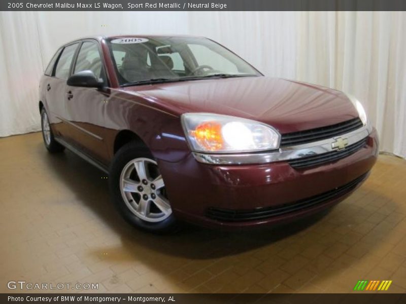 Sport Red Metallic / Neutral Beige 2005 Chevrolet Malibu Maxx LS Wagon