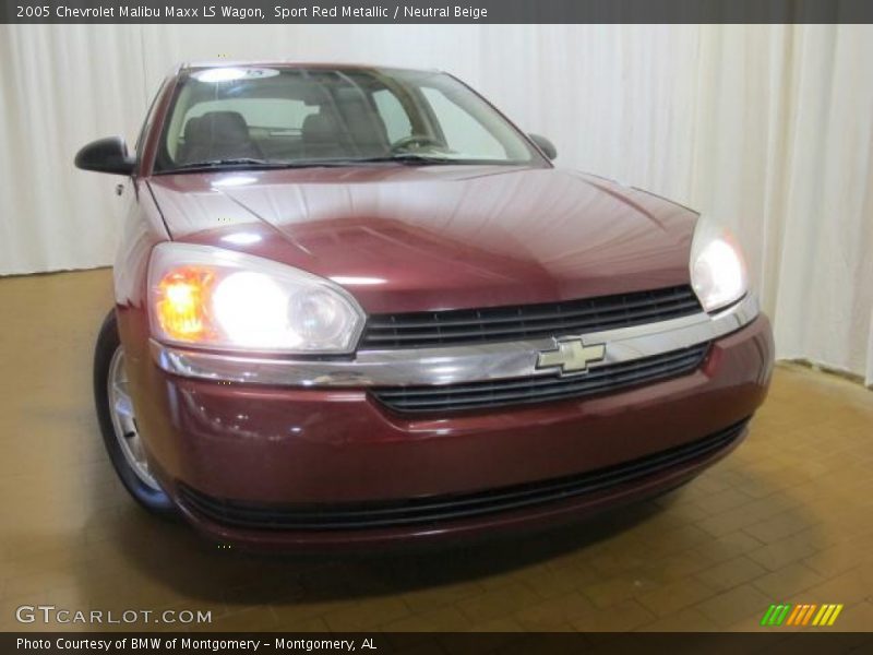 Sport Red Metallic / Neutral Beige 2005 Chevrolet Malibu Maxx LS Wagon