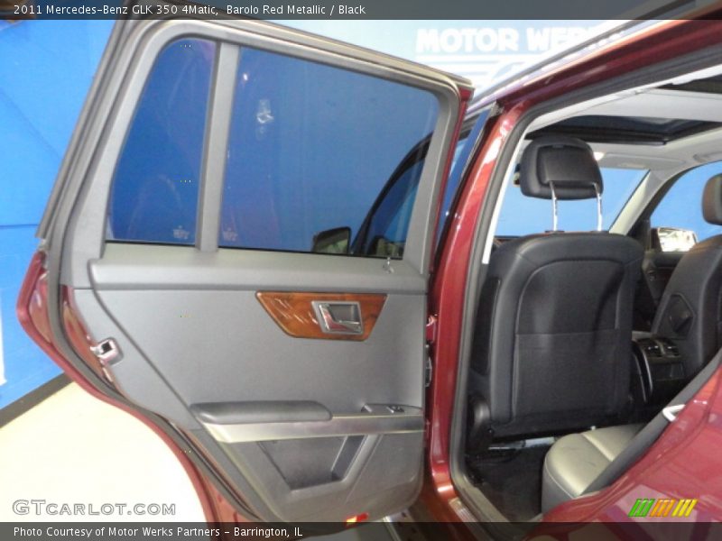 Barolo Red Metallic / Black 2011 Mercedes-Benz GLK 350 4Matic