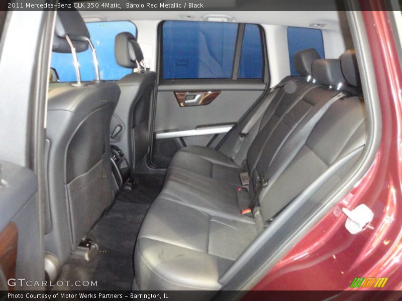 Barolo Red Metallic / Black 2011 Mercedes-Benz GLK 350 4Matic