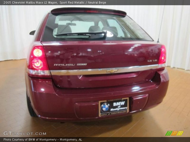 Sport Red Metallic / Neutral Beige 2005 Chevrolet Malibu Maxx LS Wagon