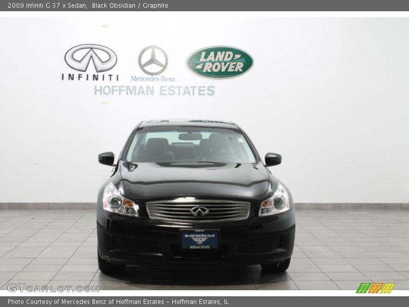 Black Obsidian / Graphite 2009 Infiniti G 37 x Sedan
