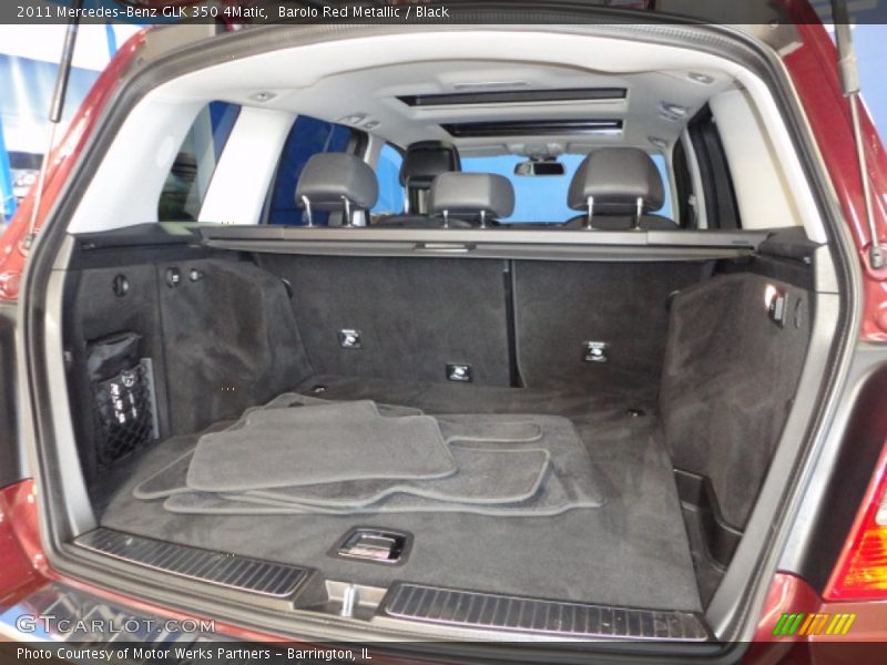 Barolo Red Metallic / Black 2011 Mercedes-Benz GLK 350 4Matic