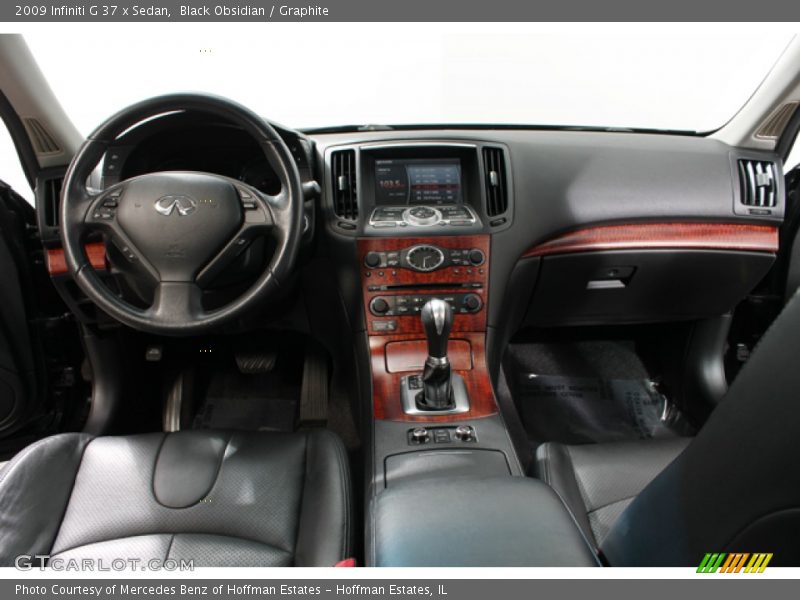 Black Obsidian / Graphite 2009 Infiniti G 37 x Sedan