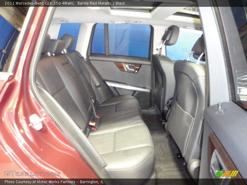 Barolo Red Metallic / Black 2011 Mercedes-Benz GLK 350 4Matic