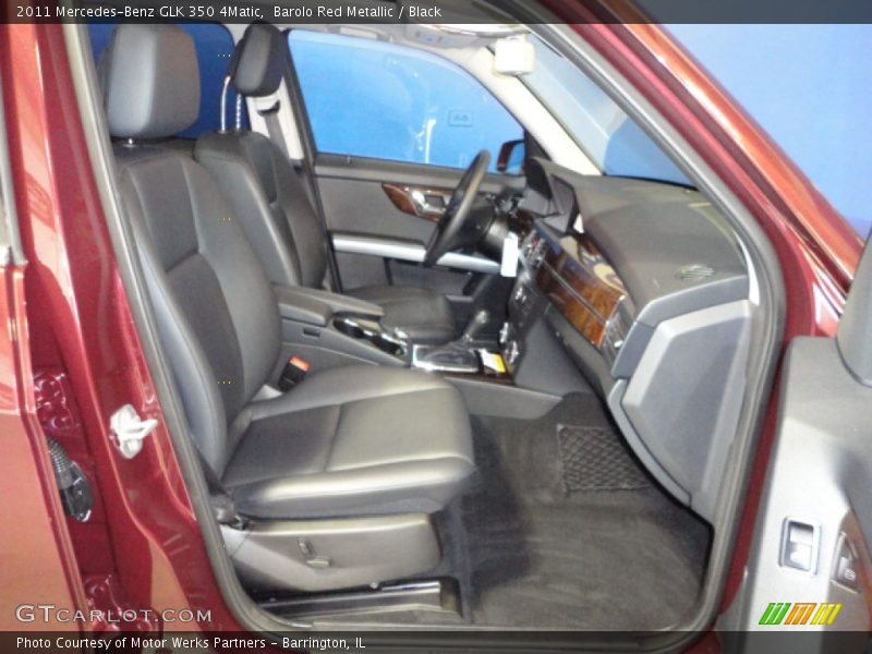 Barolo Red Metallic / Black 2011 Mercedes-Benz GLK 350 4Matic