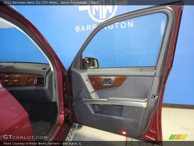 Barolo Red Metallic / Black 2011 Mercedes-Benz GLK 350 4Matic