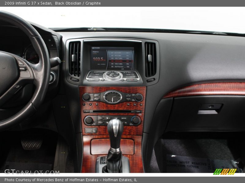 Black Obsidian / Graphite 2009 Infiniti G 37 x Sedan