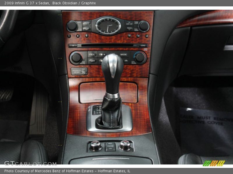 Black Obsidian / Graphite 2009 Infiniti G 37 x Sedan
