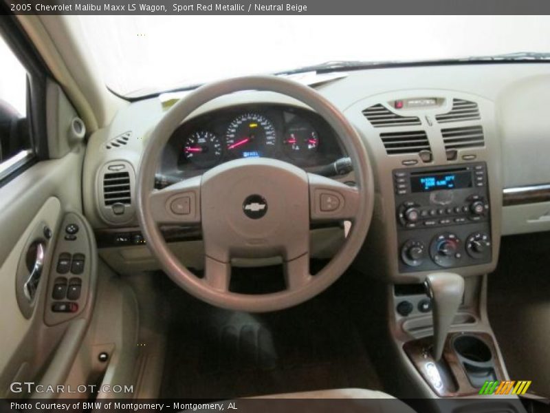 Sport Red Metallic / Neutral Beige 2005 Chevrolet Malibu Maxx LS Wagon