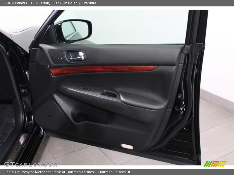 Black Obsidian / Graphite 2009 Infiniti G 37 x Sedan
