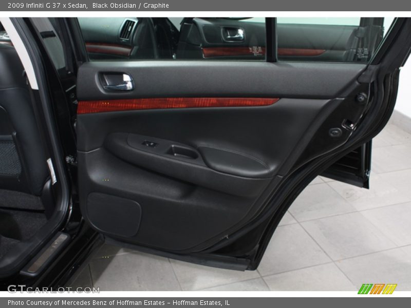 Black Obsidian / Graphite 2009 Infiniti G 37 x Sedan