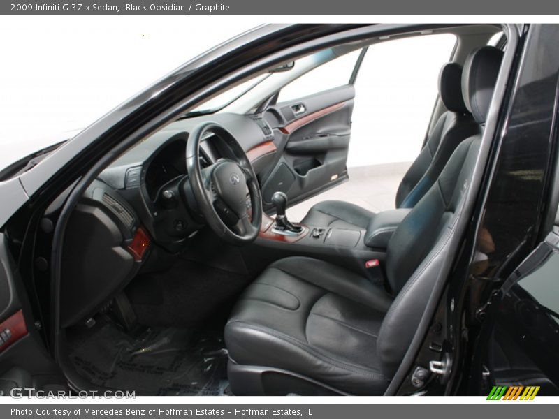 Black Obsidian / Graphite 2009 Infiniti G 37 x Sedan