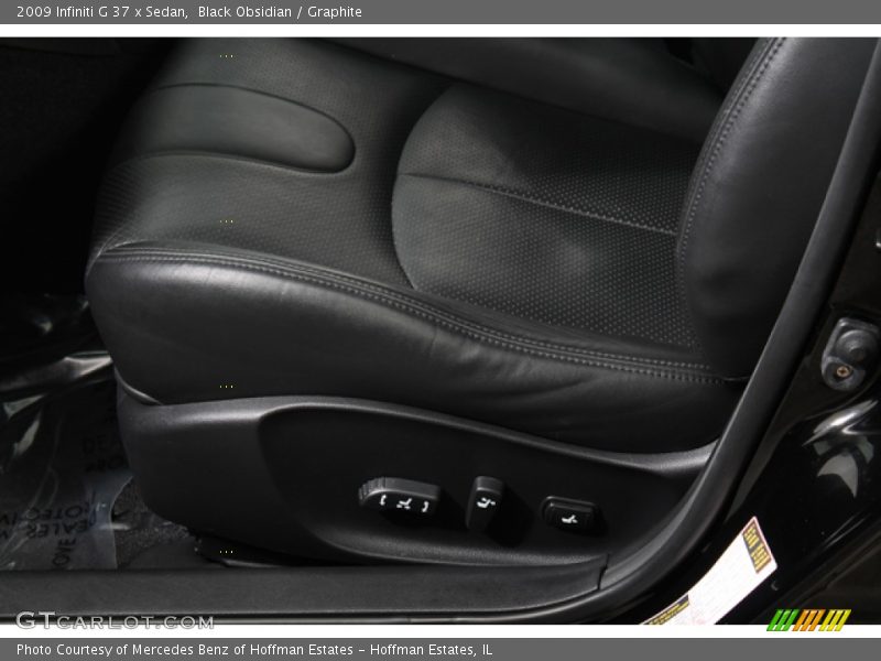 Black Obsidian / Graphite 2009 Infiniti G 37 x Sedan