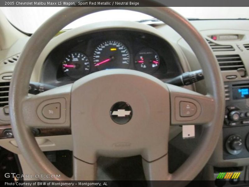 Sport Red Metallic / Neutral Beige 2005 Chevrolet Malibu Maxx LS Wagon