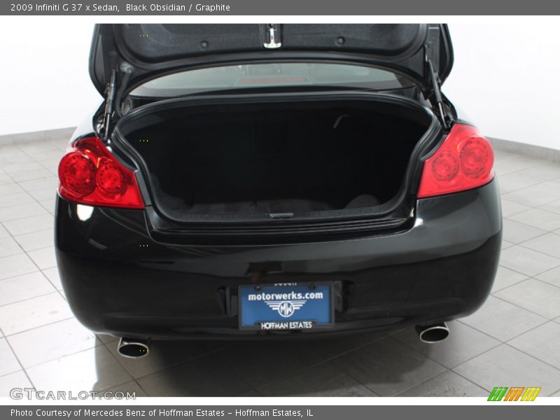 Black Obsidian / Graphite 2009 Infiniti G 37 x Sedan