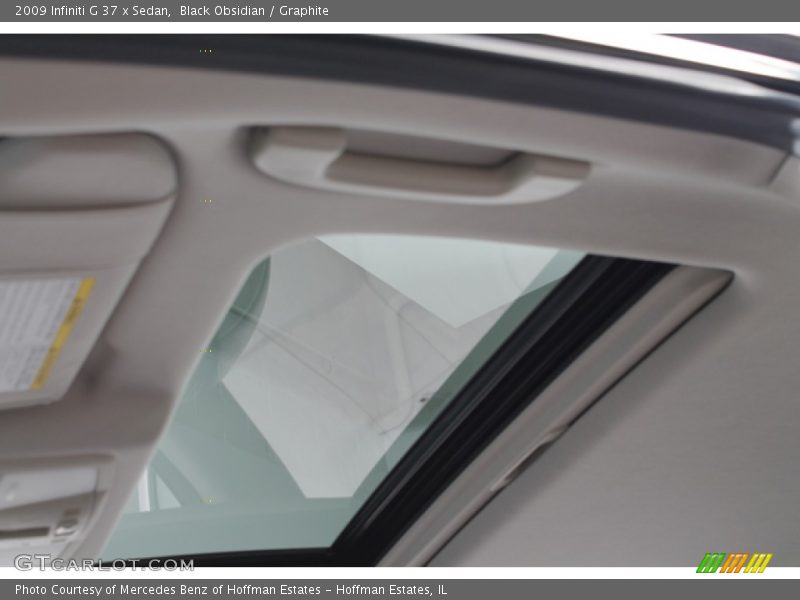 Black Obsidian / Graphite 2009 Infiniti G 37 x Sedan