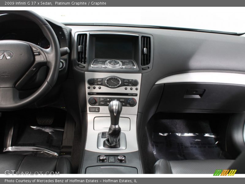 Platinum Graphite / Graphite 2009 Infiniti G 37 x Sedan