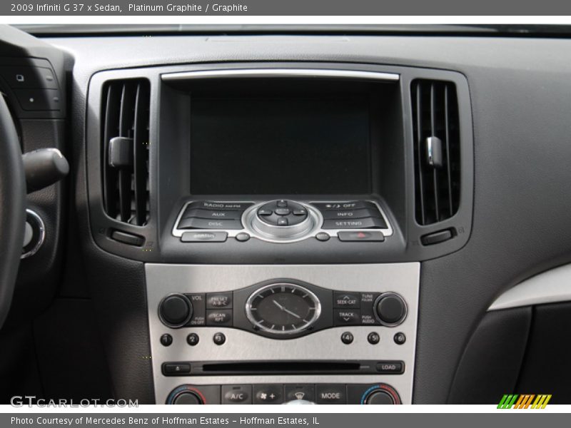 Platinum Graphite / Graphite 2009 Infiniti G 37 x Sedan