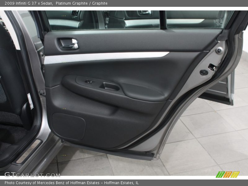 Platinum Graphite / Graphite 2009 Infiniti G 37 x Sedan