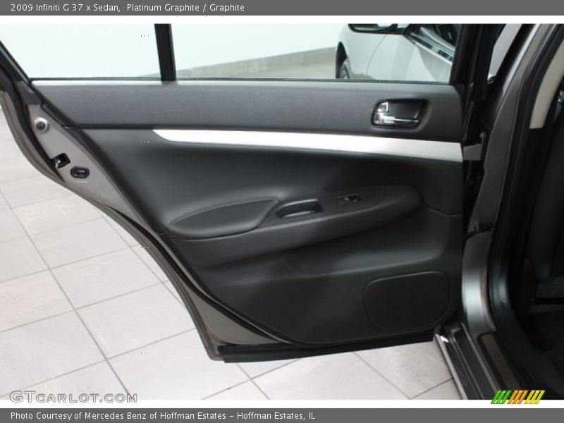 Platinum Graphite / Graphite 2009 Infiniti G 37 x Sedan