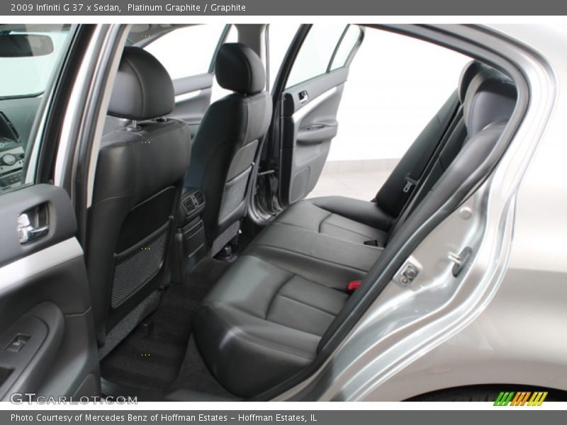 Platinum Graphite / Graphite 2009 Infiniti G 37 x Sedan