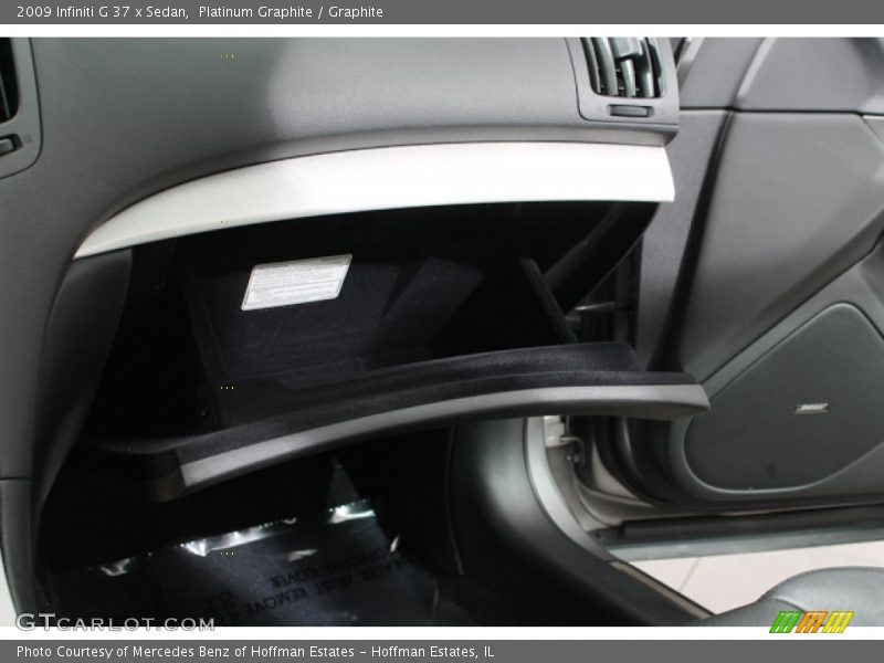 Platinum Graphite / Graphite 2009 Infiniti G 37 x Sedan