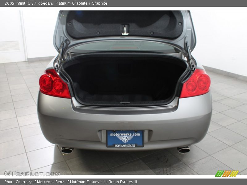 Platinum Graphite / Graphite 2009 Infiniti G 37 x Sedan