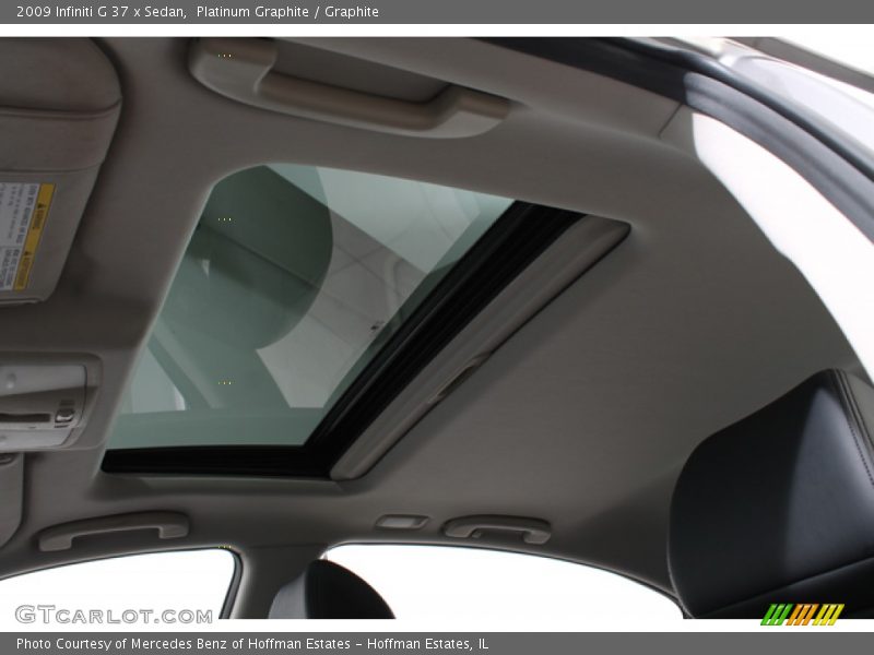 Platinum Graphite / Graphite 2009 Infiniti G 37 x Sedan