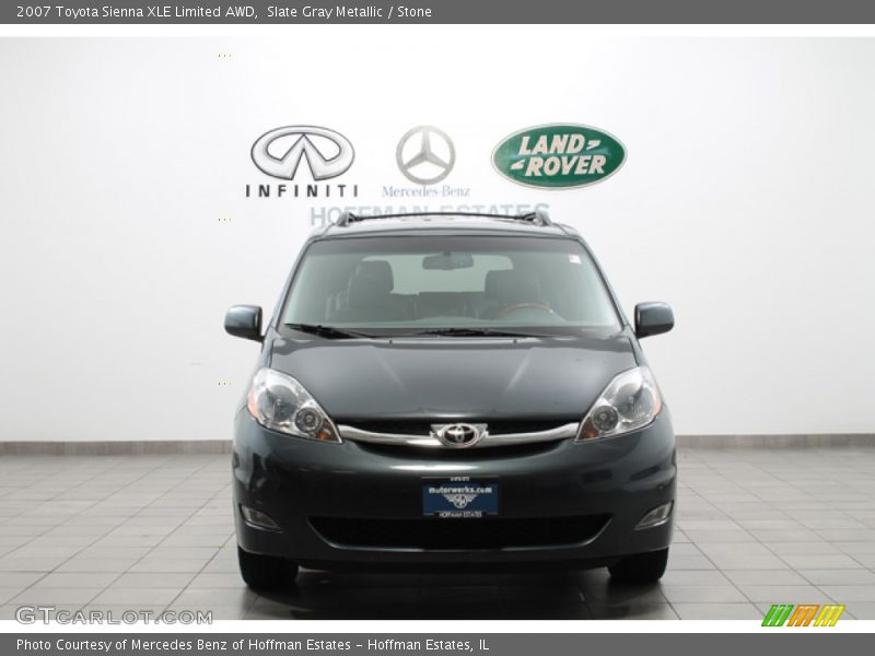 Slate Gray Metallic / Stone 2007 Toyota Sienna XLE Limited AWD