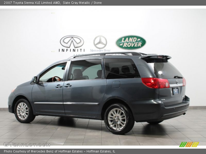 Slate Gray Metallic / Stone 2007 Toyota Sienna XLE Limited AWD