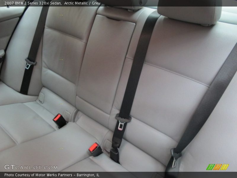 Arctic Metallic / Grey 2007 BMW 3 Series 328xi Sedan