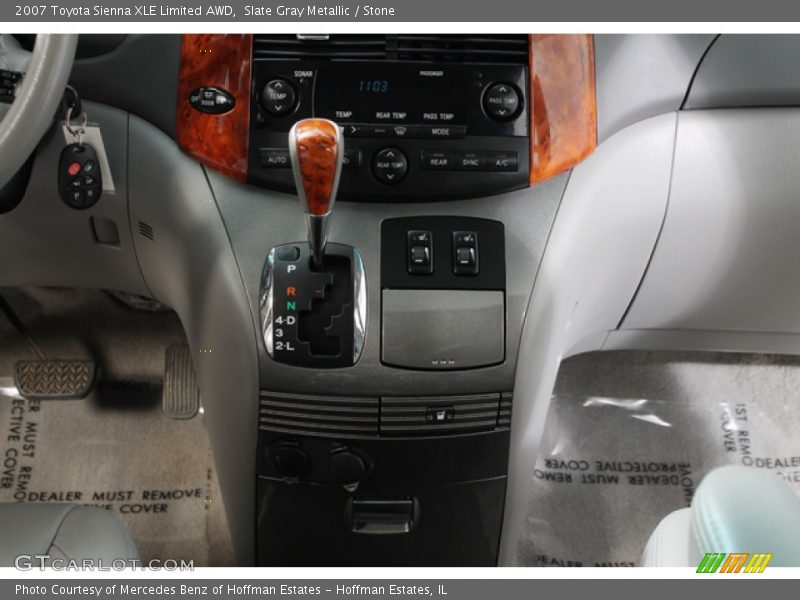  2007 Sienna XLE Limited AWD 5 Speed Automatic Shifter