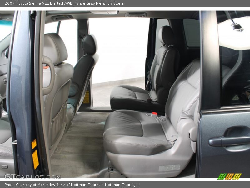 Rear Seat of 2007 Sienna XLE Limited AWD