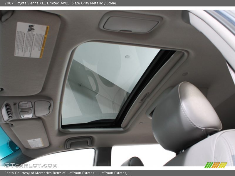 Slate Gray Metallic / Stone 2007 Toyota Sienna XLE Limited AWD