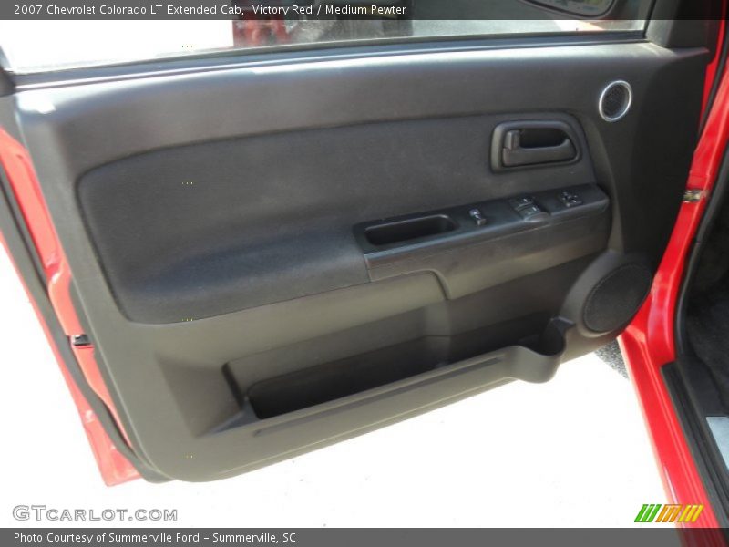 Victory Red / Medium Pewter 2007 Chevrolet Colorado LT Extended Cab