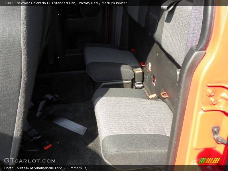 Victory Red / Medium Pewter 2007 Chevrolet Colorado LT Extended Cab