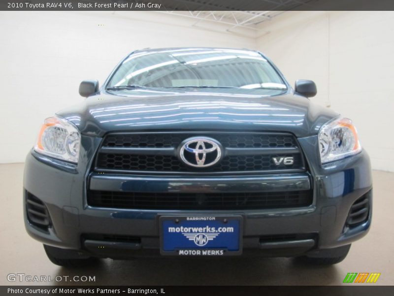 Black Forest Pearl / Ash Gray 2010 Toyota RAV4 V6