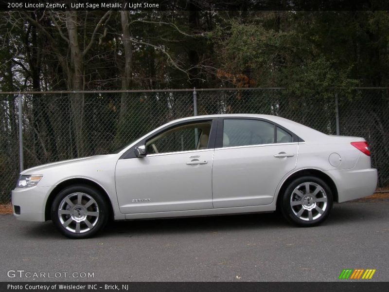 Light Sage Metallic / Light Stone 2006 Lincoln Zephyr