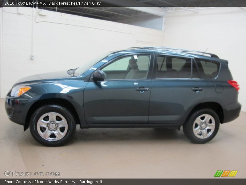 Black Forest Pearl / Ash Gray 2010 Toyota RAV4 V6